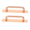 thumbnail image 4 of Masteelf 2-Pack Kitchen Cabinet Handles Black with Brushed Nickel Finish Drawer Pulls Hardware, 4 of 8