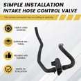 thumbnail image 4 of HVAC Heater Unit Inlet Hose Control Valve for Nissan Titan 5.6L, 4 of 5