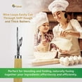 thumbnail image 5 of nipocaio Set Of 2 Stainless Steel Dough Mixers For Baking Cakes Dessert, 5 of 5