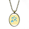 thumbnail image 1 of Molecule Concatenate Structure Necklace Vintage Chain Bead Pendant Jewelry Collection, 1 of 3