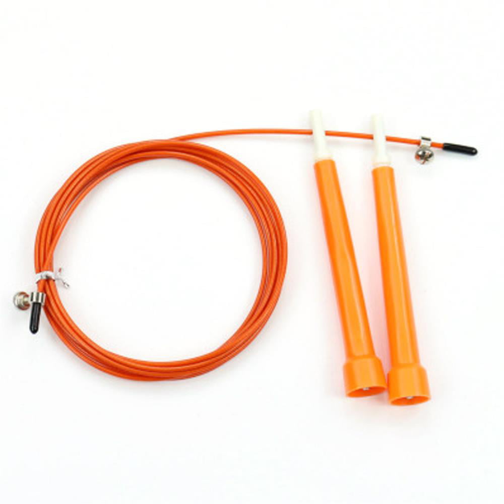 Details about   Skipping Jumping Rope Cable Steel Adjustable Speed ABS Handle Crossfit Training 