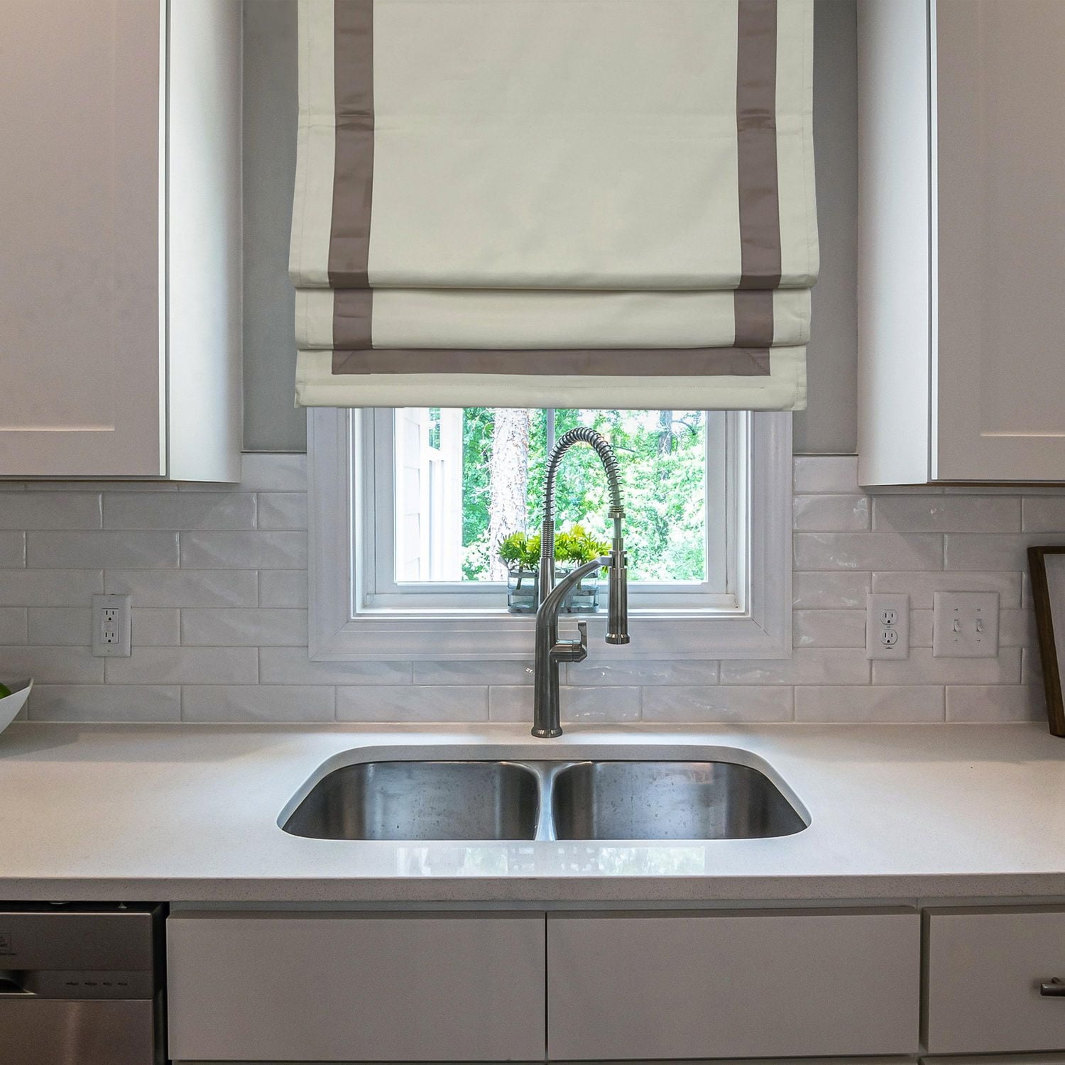 Stores Romain Valentina sans Cordons (27po x 63po) de Versailles