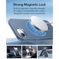 thumbnail image 4 of Funda ESR para iPhone 16e HaloLock Zero, transparente, azul esmerilado, 4 of 7
