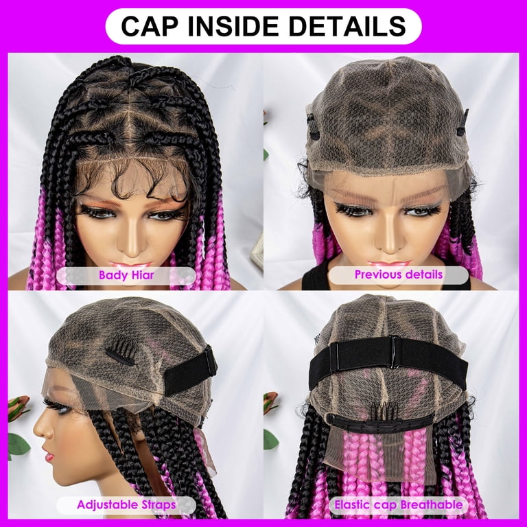 Braided Wigs for Women Full Double Lace Braided Wigs  display picture 1