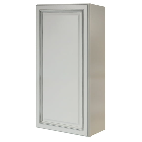 Sunny Wood Rlw2142-A Riley 21" Wide X 42" High Single Door Wall Cabinet - White