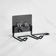 thumbnail image 3 of Hair Dryer Holder Rack Wall Mounted Hair Straightener Dryer Holders Bathroom Organizer Storage Rack, 3 of 5