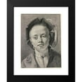 thumbnail image 2 of Leendert van der Cooghen 19x24 Black Modern Framed Museum Art Print Titled - Portrait of a Young Person, 2 of 5