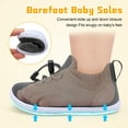 thumbnail image 4 of JOINFREE Baby Knit First Walk Shoes Boys Girls Infant Slip On Sneakers Comfortable Lightweight, 4 of 10