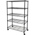 thumbnail image 1 of Simple Deluxe 5-Shelf Shelving Unit - Heavy Duty Storage Shelving, Metal Wire Shelving, Storage Organizer Standing Rack for Kitchen, Office and Garage, 29.92'' x 13.98" x 62.99",, 1 of 7