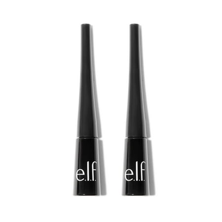 e.l.f. Cosmetics Expert Liquid Liner Set of 2 Jet Black