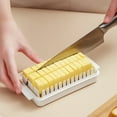 thumbnail image 2 of Butter tray, butter spreader and refrigerator holder with lid, 2 of 5