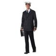 thumbnail image 2 of California Costumes Mens Retro Pilot Costume with Airline Captain Hat XL, 2 of 2