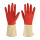 thumbnail image 1 of Ofertas Únicas 1 Par de Guantes de Látex Guantes de Limpieza Bicolor L Rojo Amarillo Claro, 1 of 5