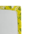 thumbnail image 2 of Ambesonne Spring Fitted Sheet, Fresh Lemons with Leaves, Twin XL Size, Yellow Fern Green, 2 of 2