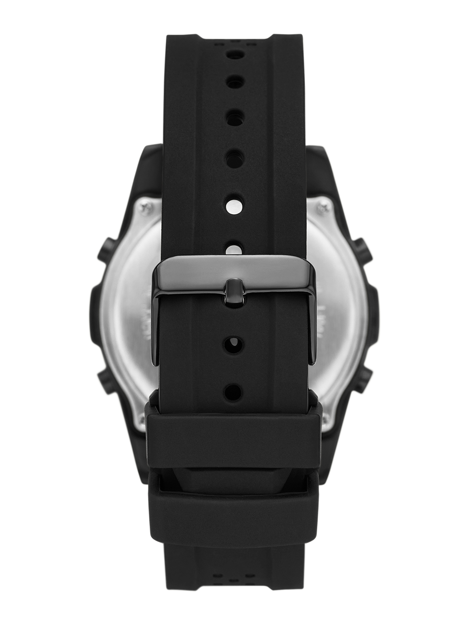 George Men's Digital Wristwatch Gunmetal Orange Bezel photo 3
