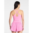 thumbnail image 6 of Avia Women's Cross Back Active Buttersoft Romper, Sizes XS-4X, 6 of 6