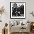 thumbnail image 4 of Historic Framed Print, On Coney Islands well known Bowery, New York, 17-7/8" x 21-7/8", 4 of 9