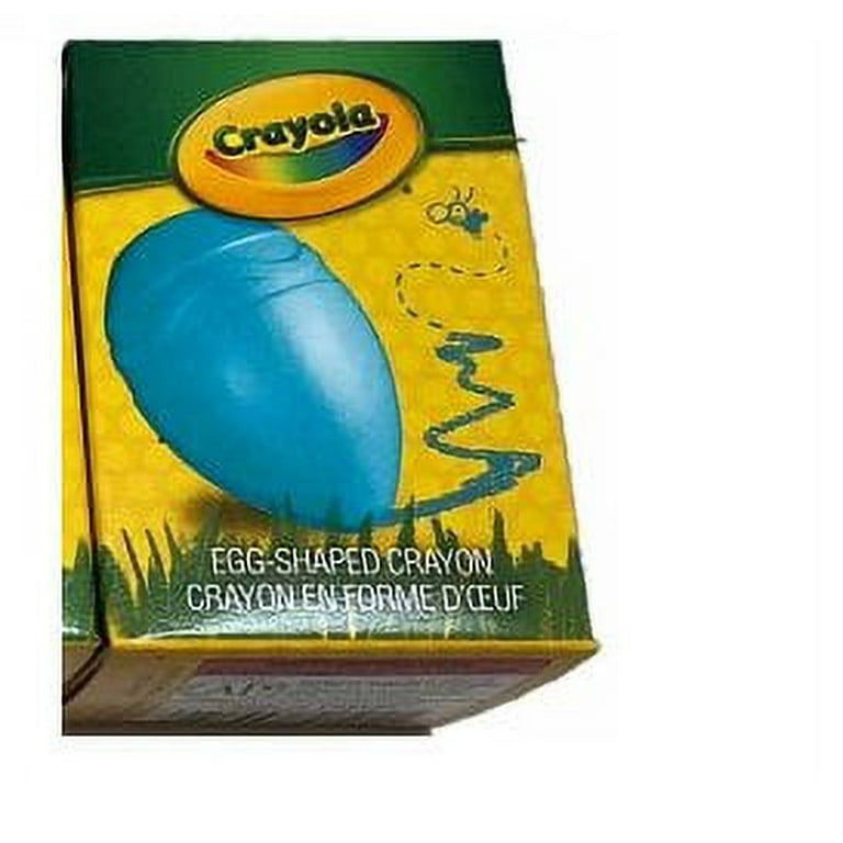 My first crayola egg shaped crayons review 