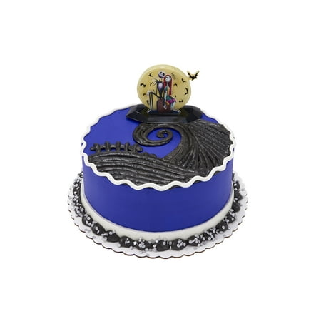 Nightmare Before Christmas Round Cake
