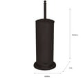 thumbnail image 4 of Bath Bliss Toilet Plunger with Decorated Rim, Oil Stained Bronze Finish, 4 of 6