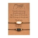 thumbnail image 1 of Pulseras para mujer, regalos para mujer, 2 piezas de pulseras de cristal de cornalina para mujer, pulsera de deseos de cristal, joyería, regalos, pulsera, collar, 1 of 3
