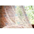 thumbnail image 2 of Cartoon Animal Tulle Curtains with Rod Pocket, Musician Playful Animals Instruments Accordion Trumpet Violin Drum Concert, Sheer Drape for Wedding Party 2 Panels, 7 Sizes, Multicolor, by Ambesonne, 2 of 3
