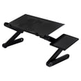 thumbnail image 5 of Ktaxon 360° Adjustable Folding Laptop Notebook Desk + Cooling Fan Table Stand Bed Tray, 5 of 6