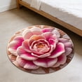thumbnail image 4 of Huanglei 3D Floral Area Rug Non Slip Floor Mat For Living Room And Entryway, 4 of 6