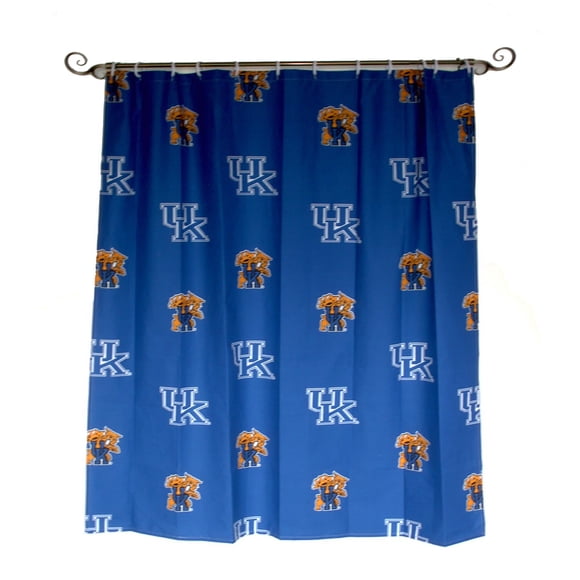 College Covers Everything Comfy Kentucky Wildcats - Funda para cortina de ducha, brillante y colorida, 70 x 72 pulgadas