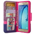 thumbnail image 3 of Galaxy On5 Case, For Samsung Galaxy On5 Wallet Case, Wrist Strap Flip Folio [Kickstand Feature] Pu Leather Wallet Case with ID & Credit Card Slots For Galaxy On5 - Cheetah Prints, 3 of 3