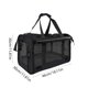 thumbnail image 3 of Bolso de transporte para gatos plegable y ligero, tipo bandolera, 2 en 1, ideal para perros y gatos pequeños. Adecuado para paseos al aire libre y visitas al veterinario. Bolso de viaje de poliéster., 3 of 6