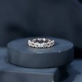 thumbnail image 6 of Rosec Jewels Lab Created Diamond Anniversary Band Ring (EF-VS Quality Certified) - Ready to Gift, 18K White Gold, US 8.50, 6 of 9