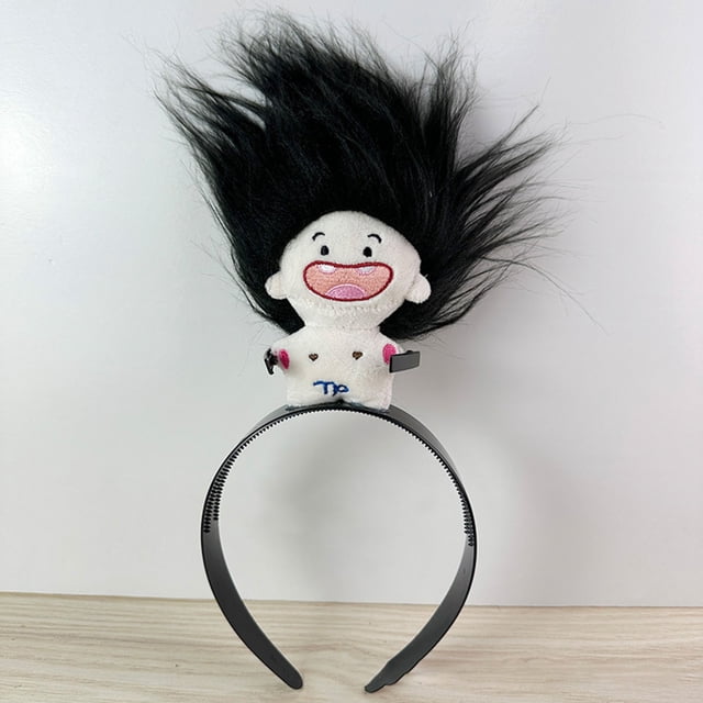 Xihbxyly Divertida Diadema con Pinza para El Cabello, Diseño de Plástico Liviano, Tamaño Ajustable, Uso Versátil para Flequillo y Trenzas, Perfecta para Fiestas, Trabajo o Compras, Fácil de Usar, Aju