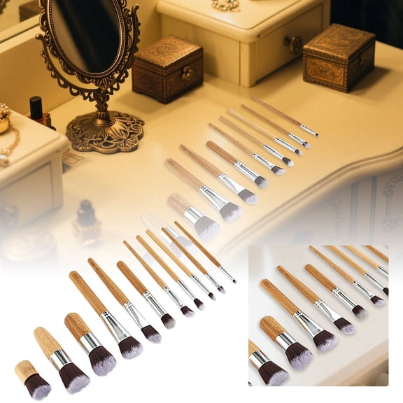 Beauty Tools Makeup Brush Set for Foundation Blending Contouring and Powder Liquid Application Soft Brushes Kit for a Finish
