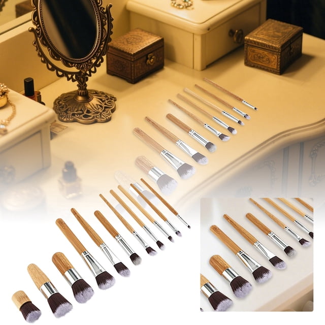 BKER Makeup Brush Set For Face Foundation Blending Contouring Powder And Liquid Application Beauty Tools Kit With Soft