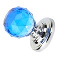 thumbnail image 2 of Tirador de cristal con forma de diamante, pomo para armario, cajón, armario, 30mm, 1 Uds. (azul) VoborMX herramienta, 2 of 8
