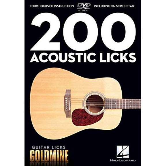 200 ACOUSTIC LICKS - GUITAR LICKS GOLDMINE SERIES