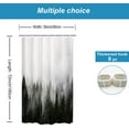 thumbnail image 4 of Misty Forest Shower Curtains Small Half Size 36" Wx72 L,Nature Woodland Shower Curtain for Bathroom,Fantasy Fog Magic Tree Bath Curtain,Fall Shower Curtain,Waterproof Polyester with Hooks, 4 of 6