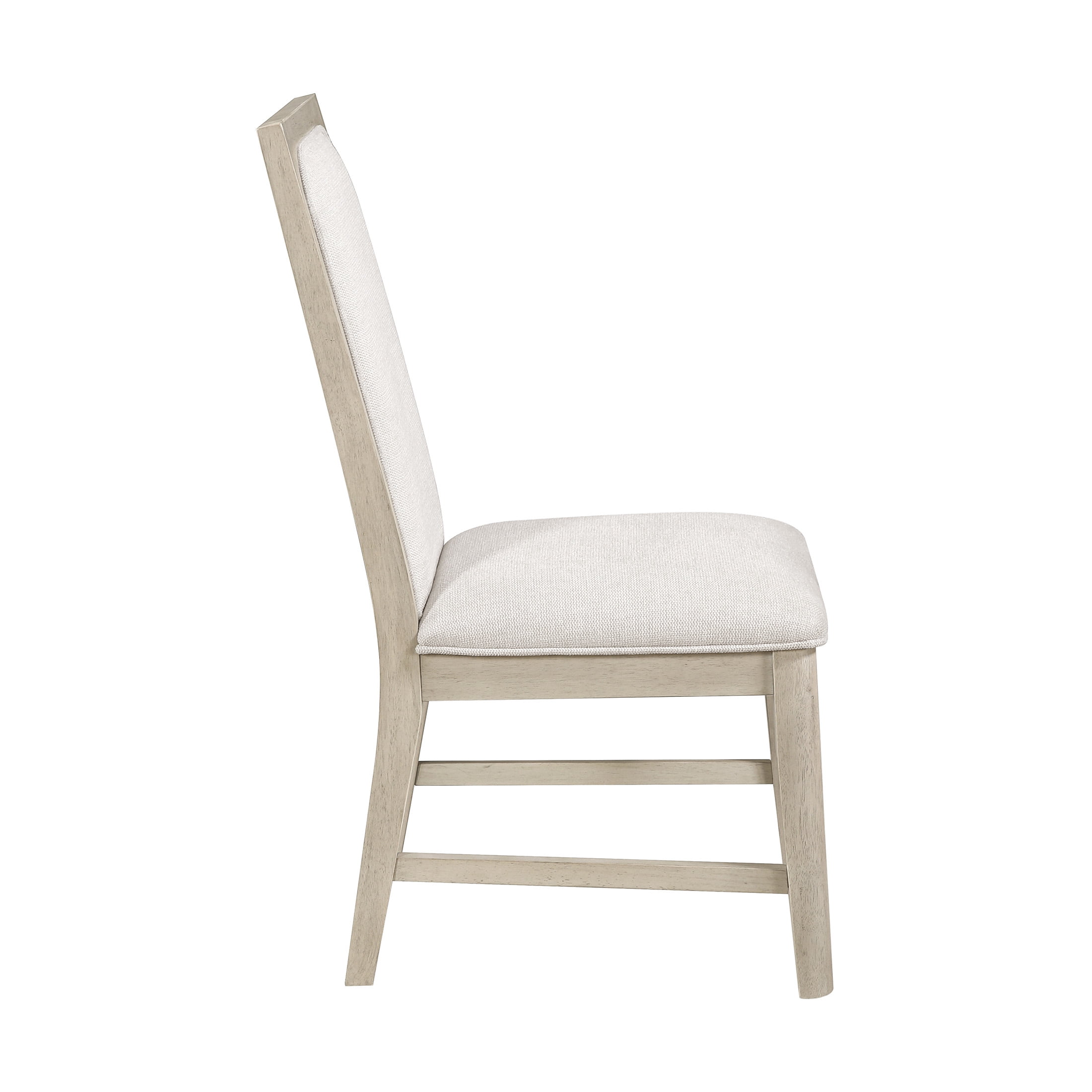 OakvillePark Linea Textured Fabric Side Chair, Beige