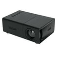 thumbnail image 1 of Hd LED Movie Projector 1080P HD Portable Projector for Outdoor and Home Theater Compatible with Phone Laptop USB Black, 1 of 7