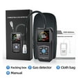 Gas Detector Refrigerant Leak Detector Automotive Combustible Gas Sensor LCD Gas Analyzer Air