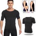 thumbnail image 2 of Mens Body Shaper Belly Control Shapewear Man Shapers Modeling Underwear Waist Trainer Corrective Posture Slimming Vest Corset Sleeveless Gray 3XL, 2 of 6
