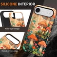 thumbnail image 3 of Magnetic Phone Case for iPhone 17 Air, Compatible with MagSafe, Durable 2 Layers Full Covered Shockproof Protective Cover-Whimsical Mushroom Case forest, 3 of 7