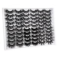 thumbnail image 3 of 30 Pairs False Eyelashes 6 Styles Mixed 20MM Lashes Bulk Fluffy Volume 3D Faux Mink Lashes Pack, 3 of 5
