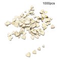 thumbnail image 4 of Advancent Paquete de 1000 espacios en blanco de en forma de corazón, decoraciones de boda, carteles sin terminar, suministros de fiesta pulidos, Artesanía Advancent HA012613-00, 4 of 6