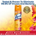 thumbnail image 4 of Lysol Disinfectant Spray Sanitizing/Antibacterial- Disinfecting & Deodorizing, Brand New Day Mango Hibiscus 19 fl oz, 4 of 8