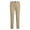 Khaki, variant on IROINNID Men's Premium No Iron Plain Classic Fit Expandable Waist Flat Front Pants (Regular and Big & Tall Sizes)