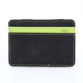 thumbnail image 4 of Cartera mágica para hombre, tarjetero creativo de PU, tarjetero de moda, tarjetero con patrón cruzado, 4 of 4