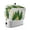 Green White, variant on Toaster Cover 2 Slice, Green Christmas Tree Dustproof Bakeware Oven Protector with Top Hook, Golden Xmas Tree Winter Snowflake Rustic Waterproof Small Kitchen Appliance Toasters Dust Cover, 11"x6"x8"