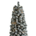thumbnail image 4 of Ktaxon 7.5FT PVC Artificial Pencil Christmas Tree, with 385 UL-Listed Clear Lights, 4 of 8